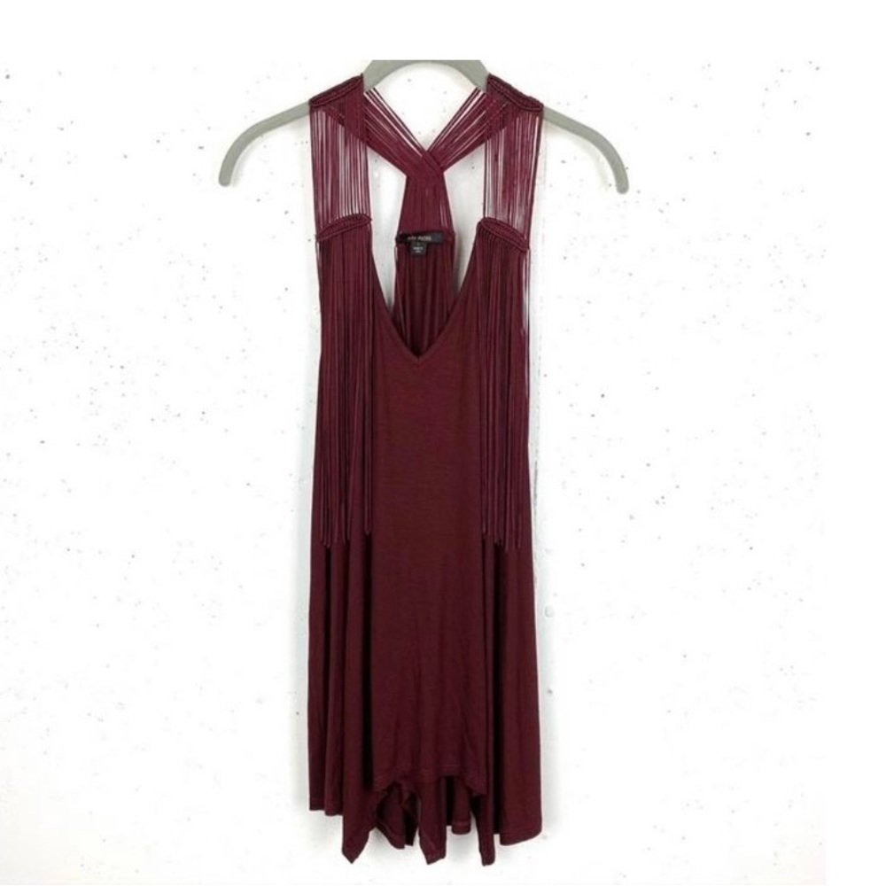 Fabulous Ella Moss couture Wine Sleeveless! Size Small
